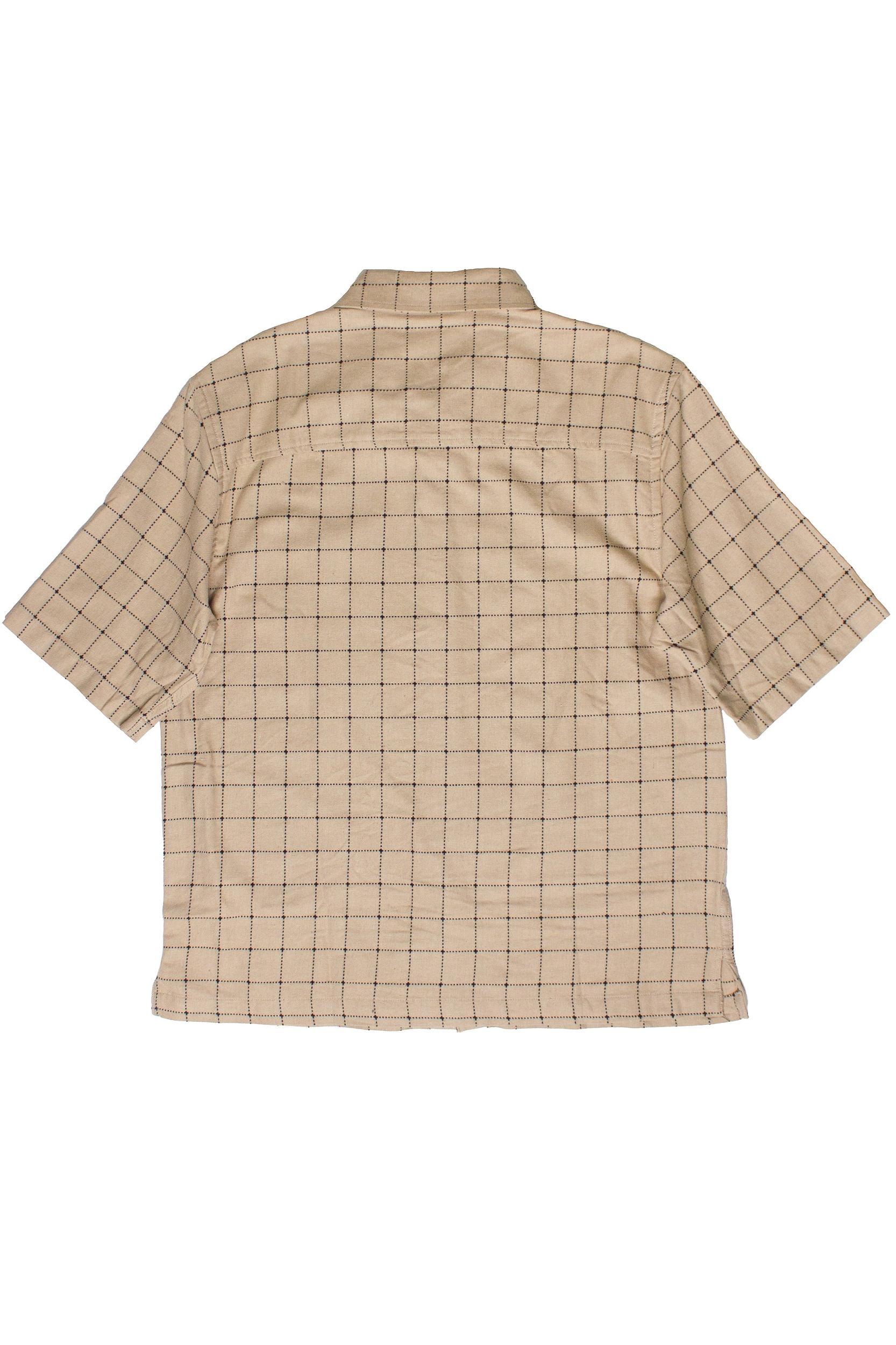 Grid Pattern Button Up Shirt Product Image