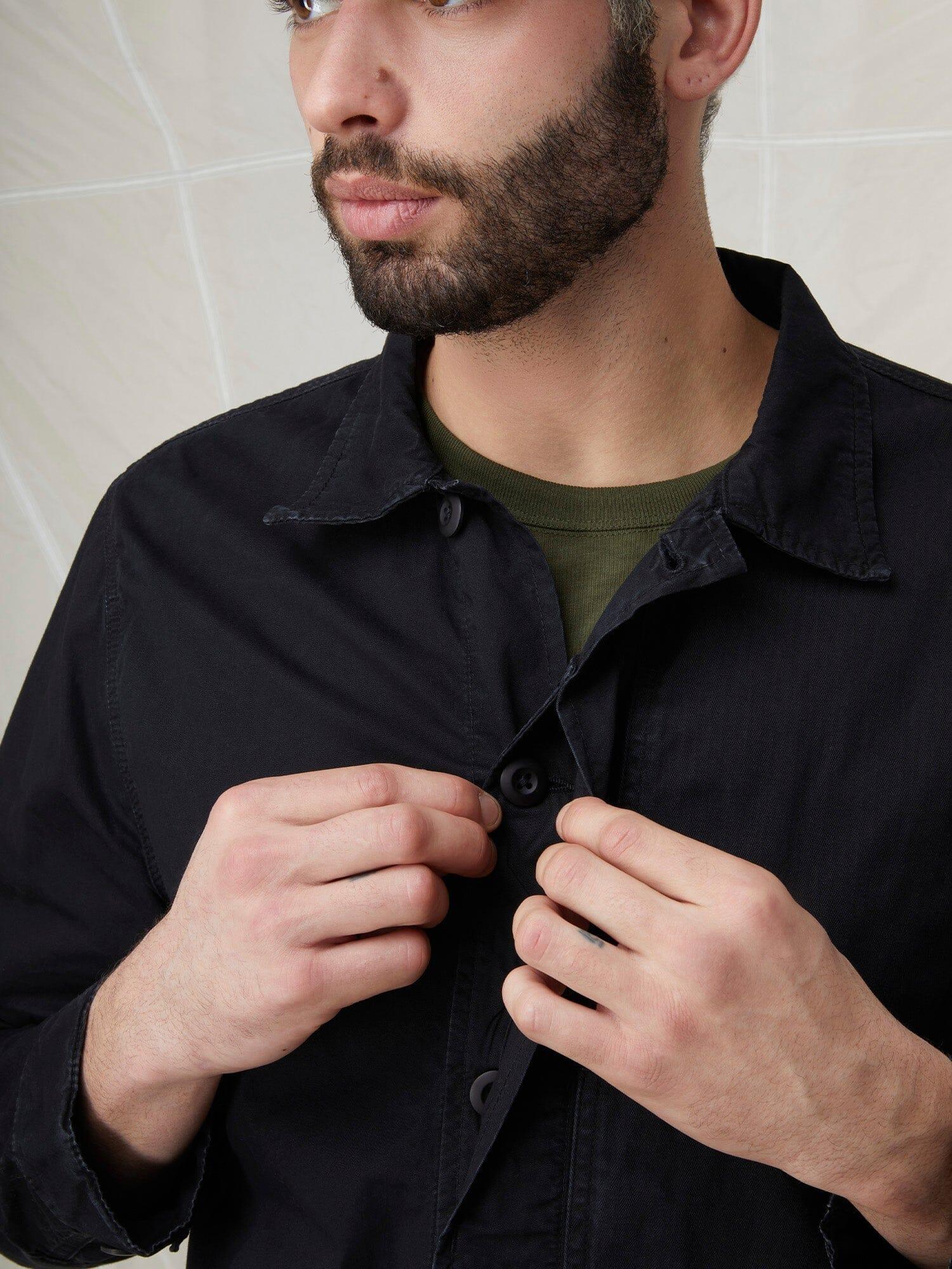 CONTRAST SHIRT JACKET (SEASONAL) Product Image