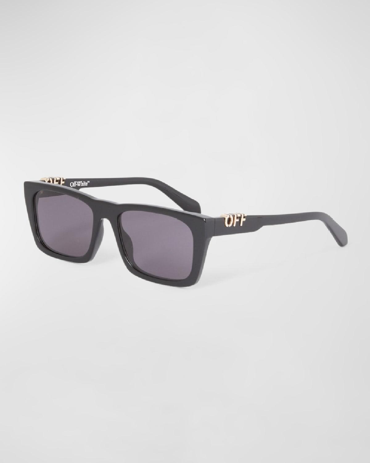 Mens Albany Acetate Rectangle Sunglasses Product Image