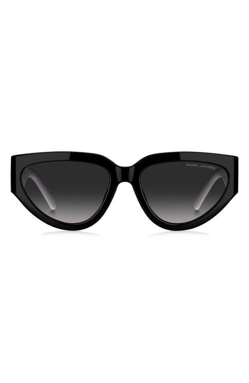 J Marc Logo Plastic Cat-Eye Sunglasses Product Image