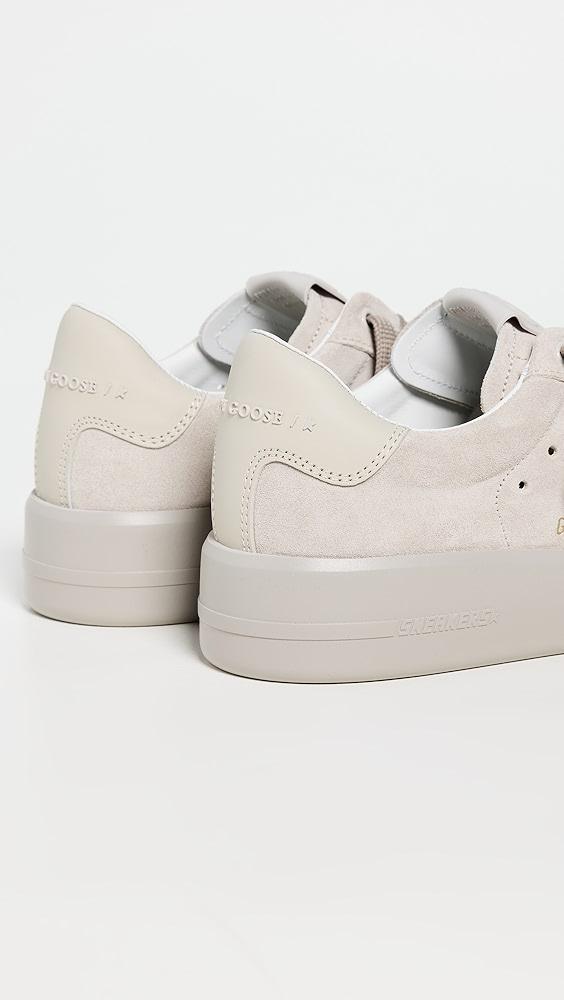 Golden Goose Pure Star Suede Upper And Star Leather Heel Sneakers | Shopbop Product Image
