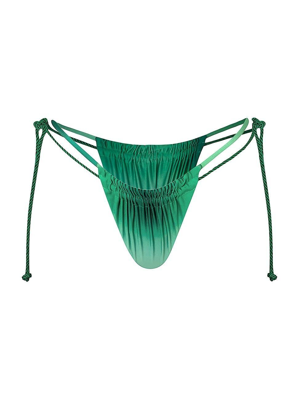 Womens Lula Ruched Bikini Bottom Product Image