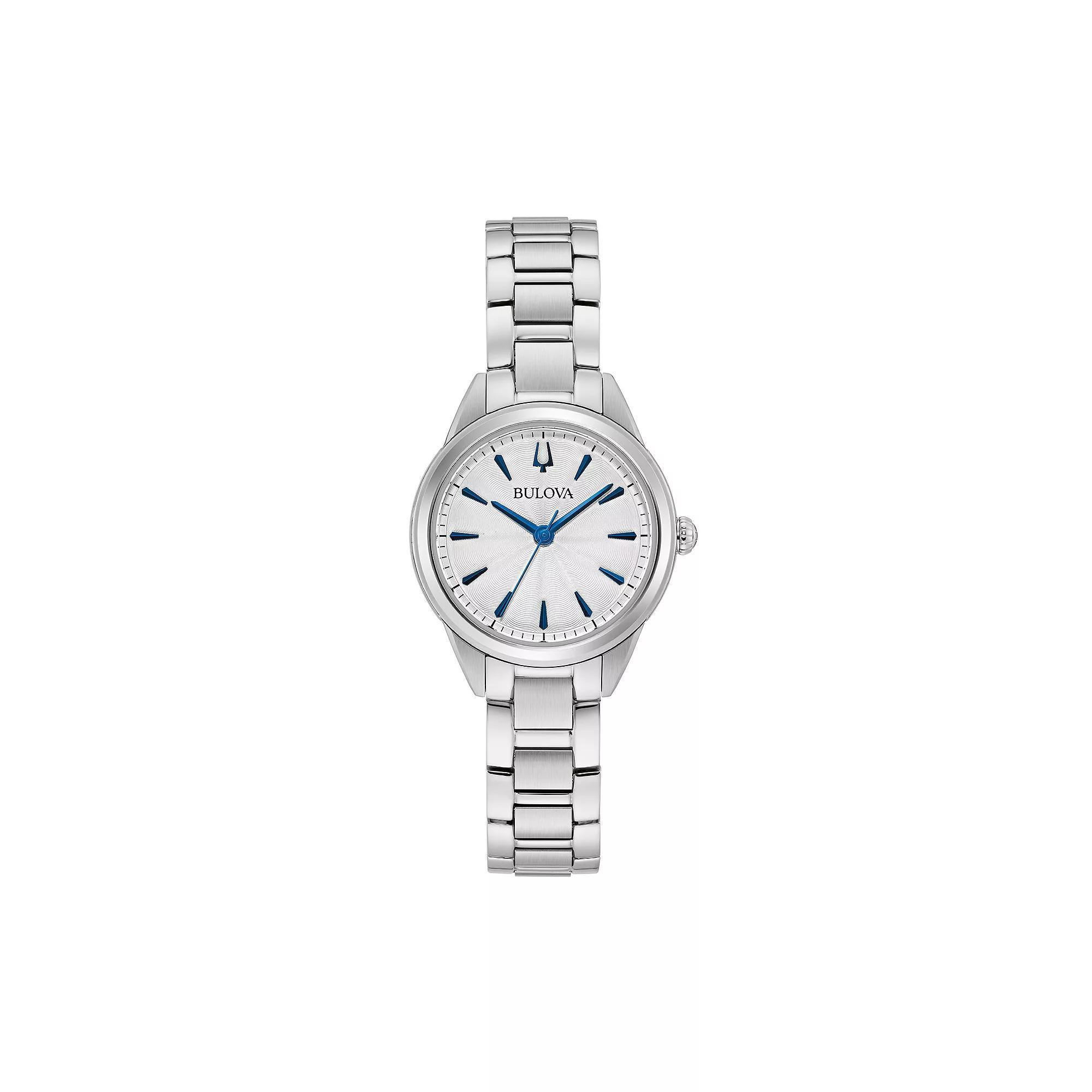 Bulova Womens Sutton Stainless Steel Watch - 96L285 Silver Tone Product Image