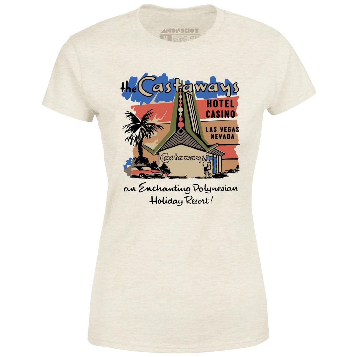 Castaways Polynesian Resort Hotel - Vintage Las Vegas - Women's T-Shirt Female Product Image