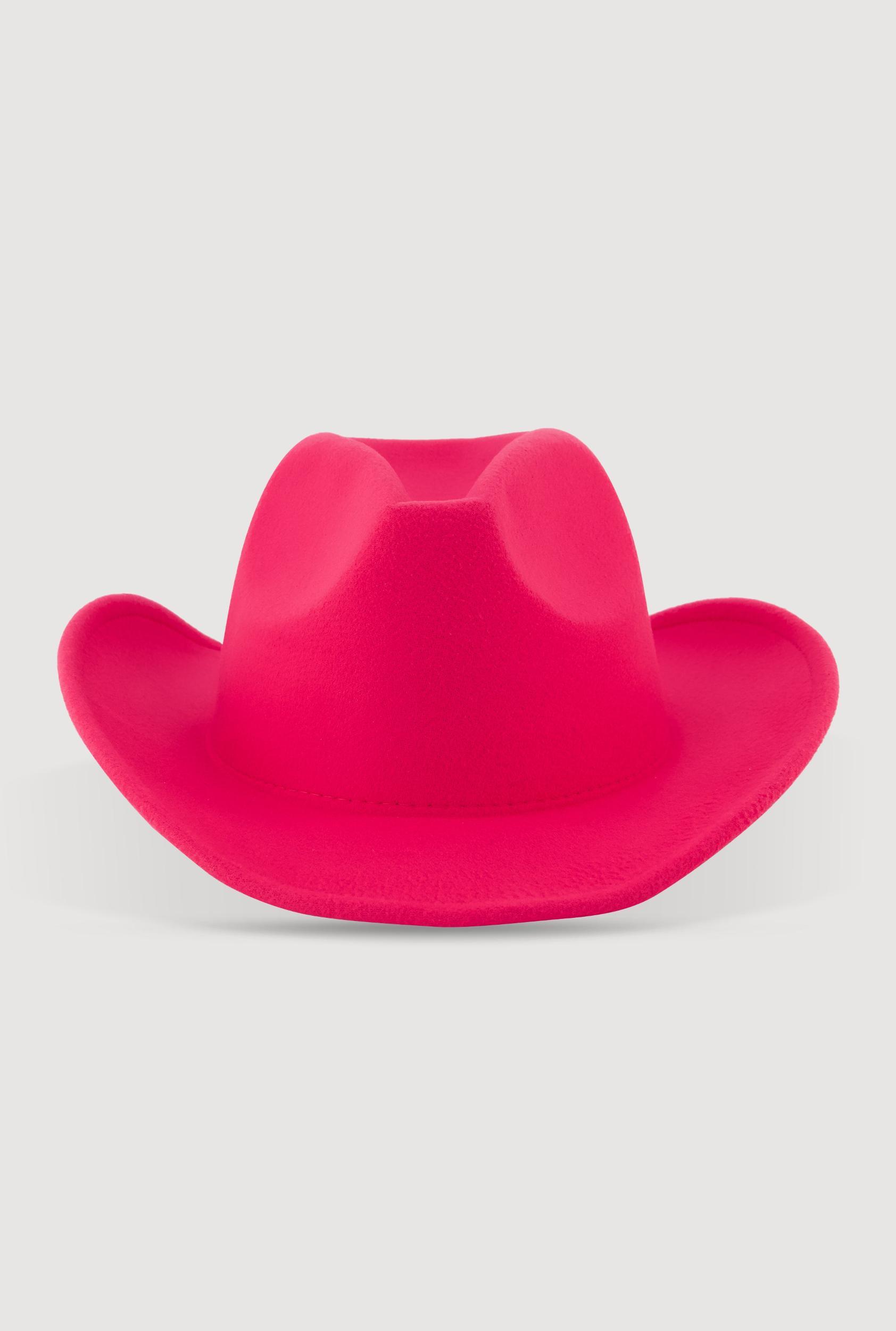 Brushed Felt Cowboy Hat Female Product Image