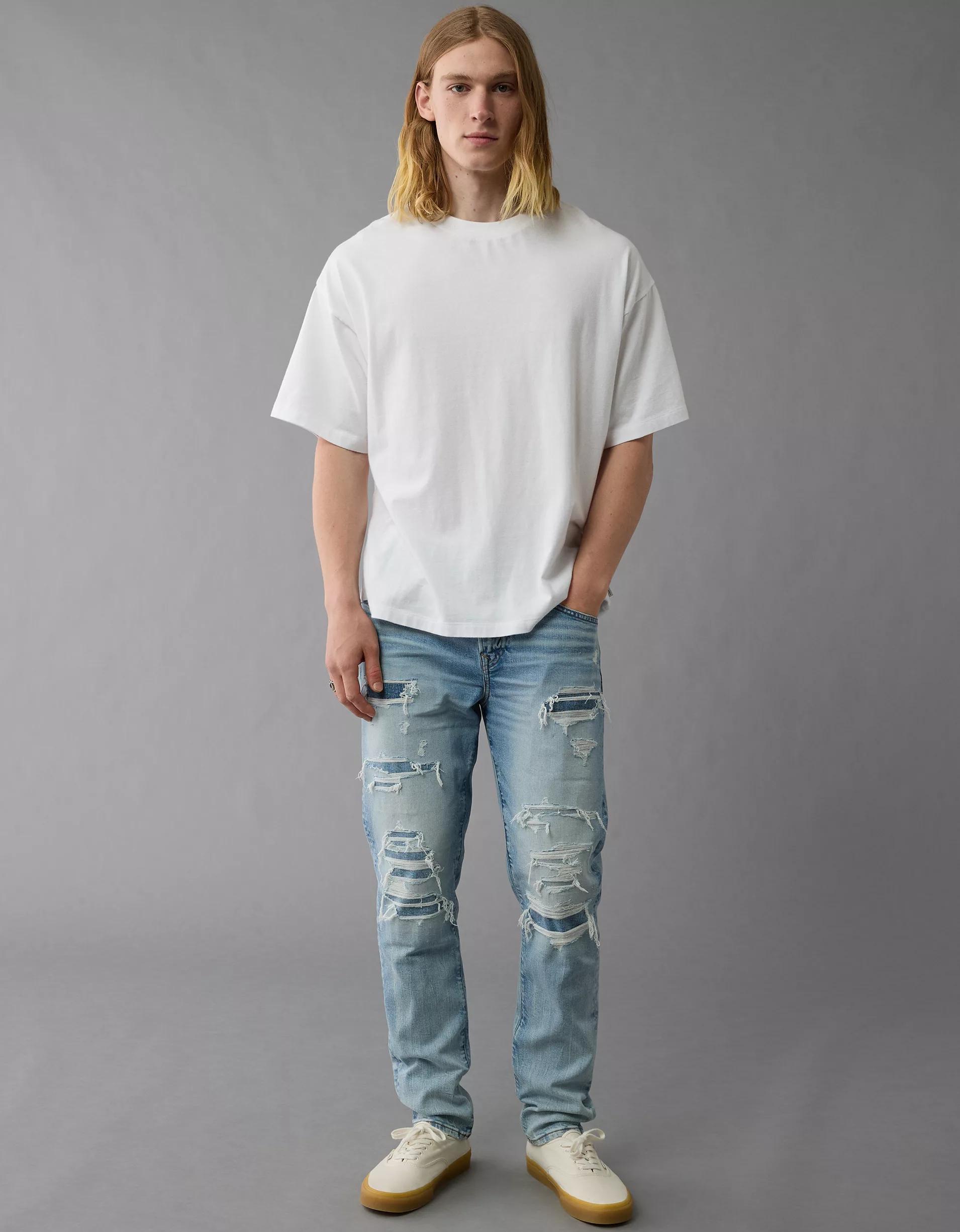 AE AirFlex+ Patched Athletic Fit Jean Product Image