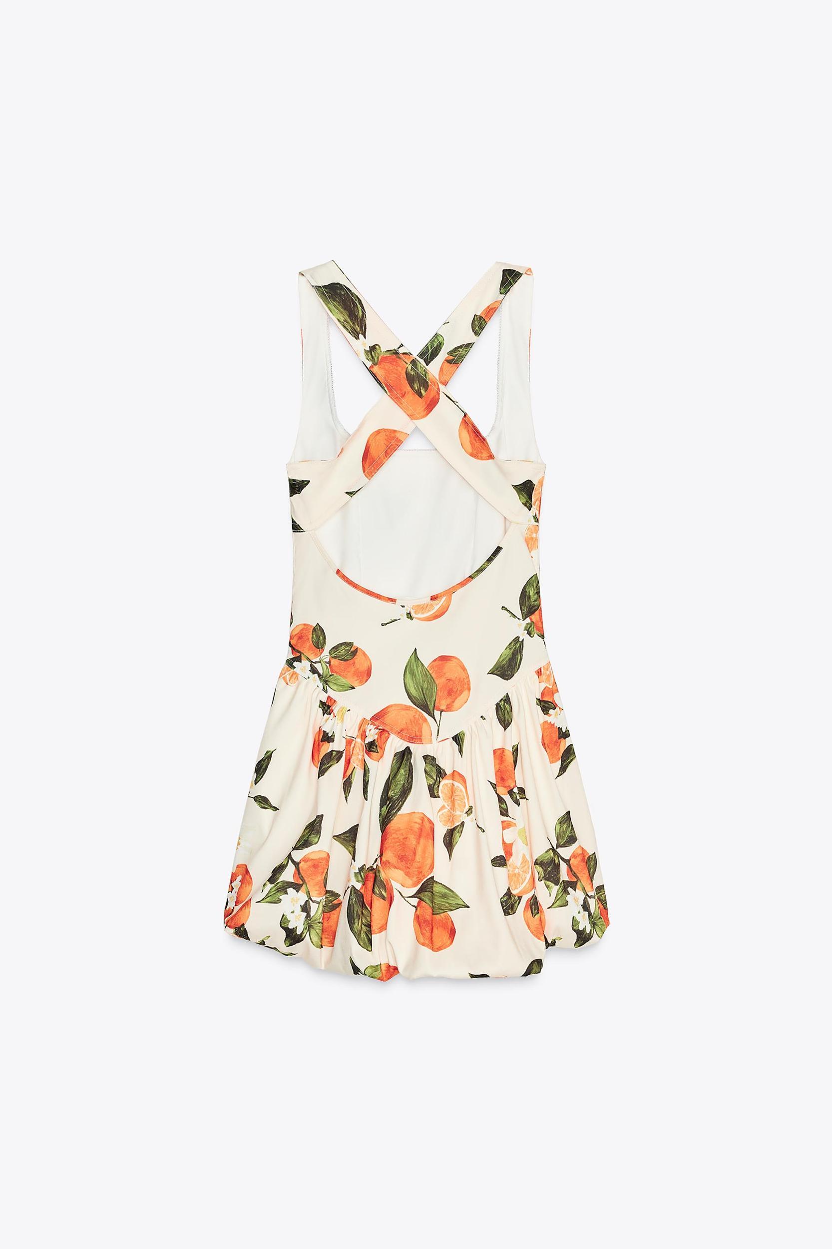 PRINTED SHORT DRESS Product Image
