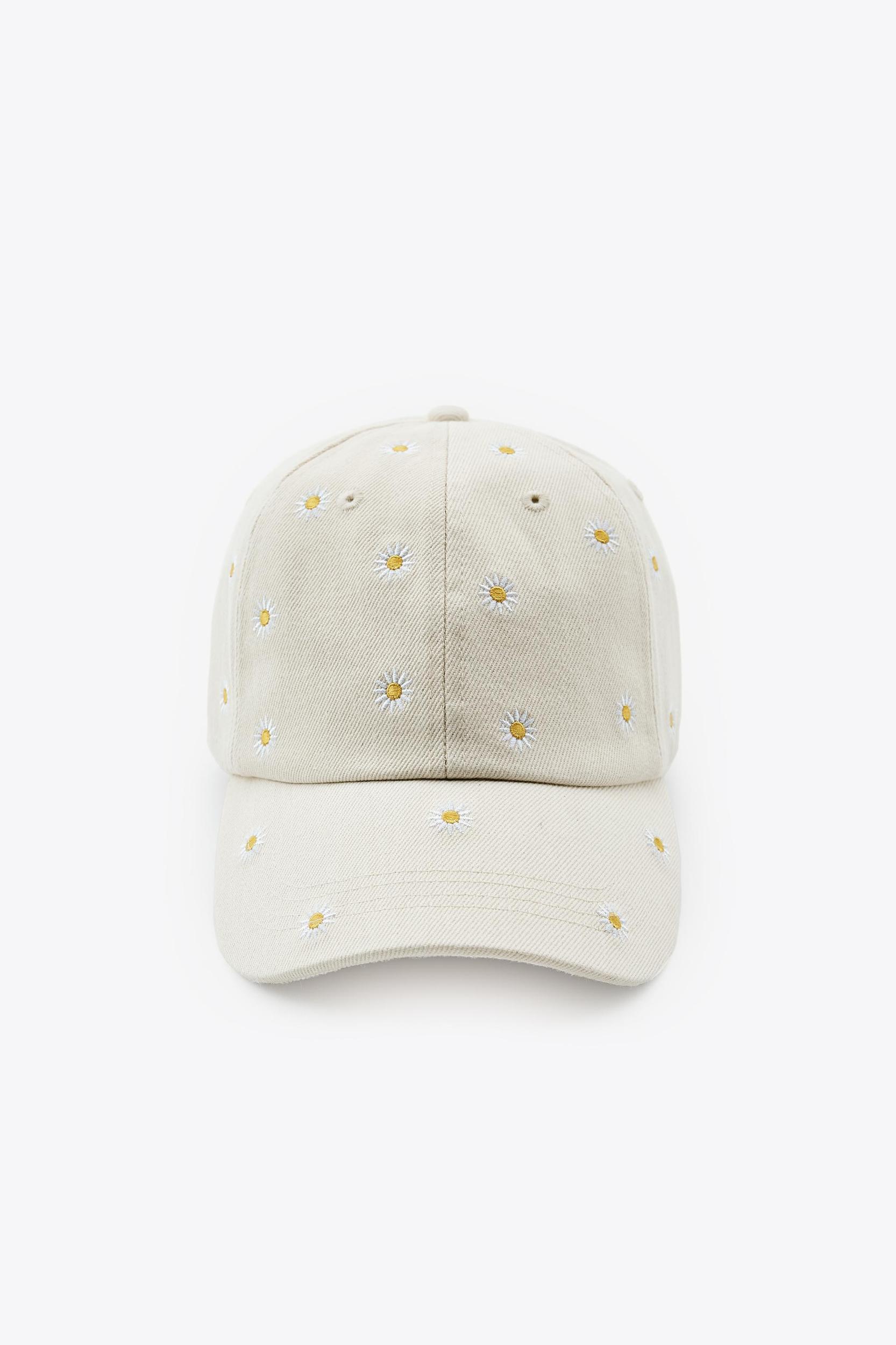 FLORAL EMBROIDERY TWILL CAP Product Image