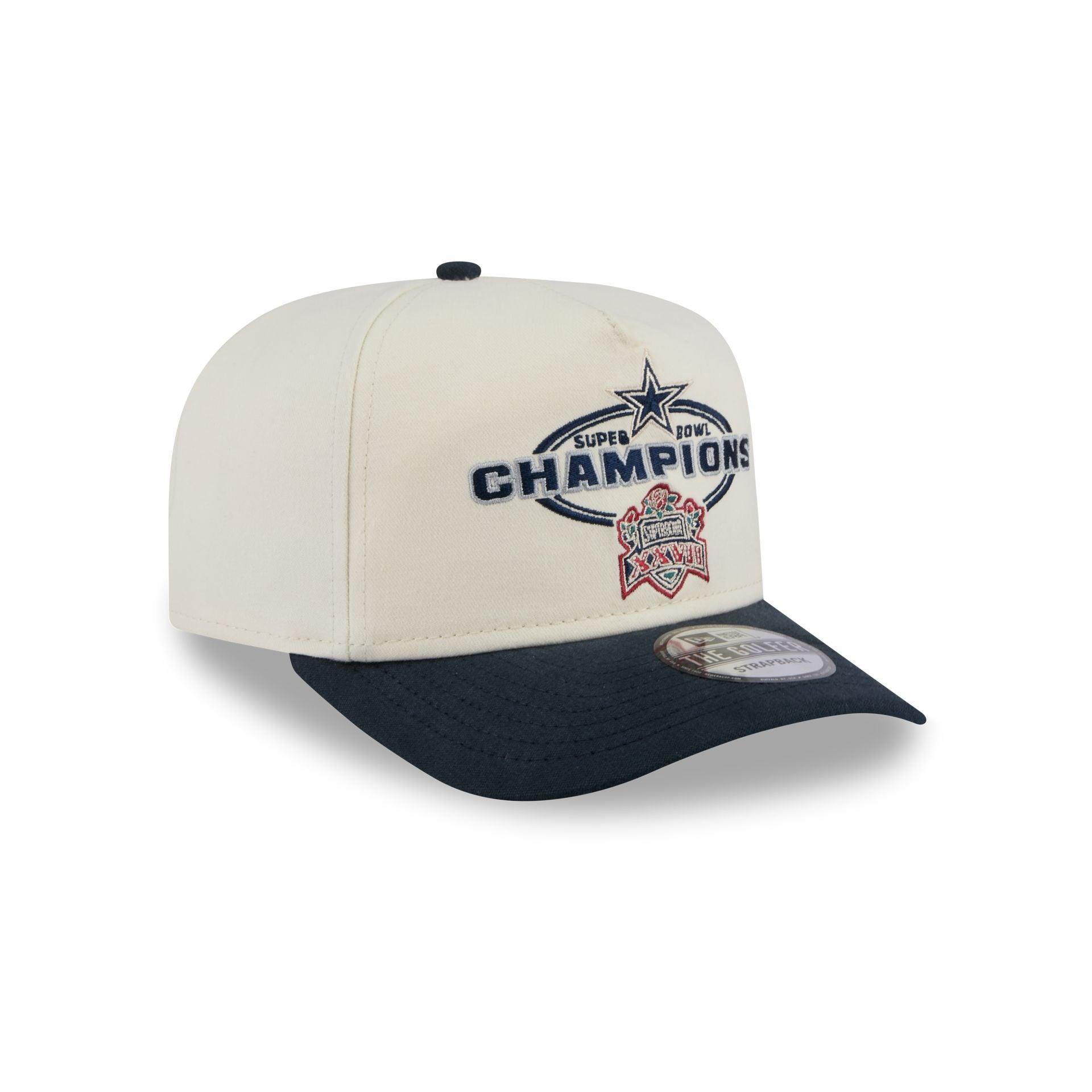 Dallas Cowboys Chrome White Champions Golfer Hat Male Product Image