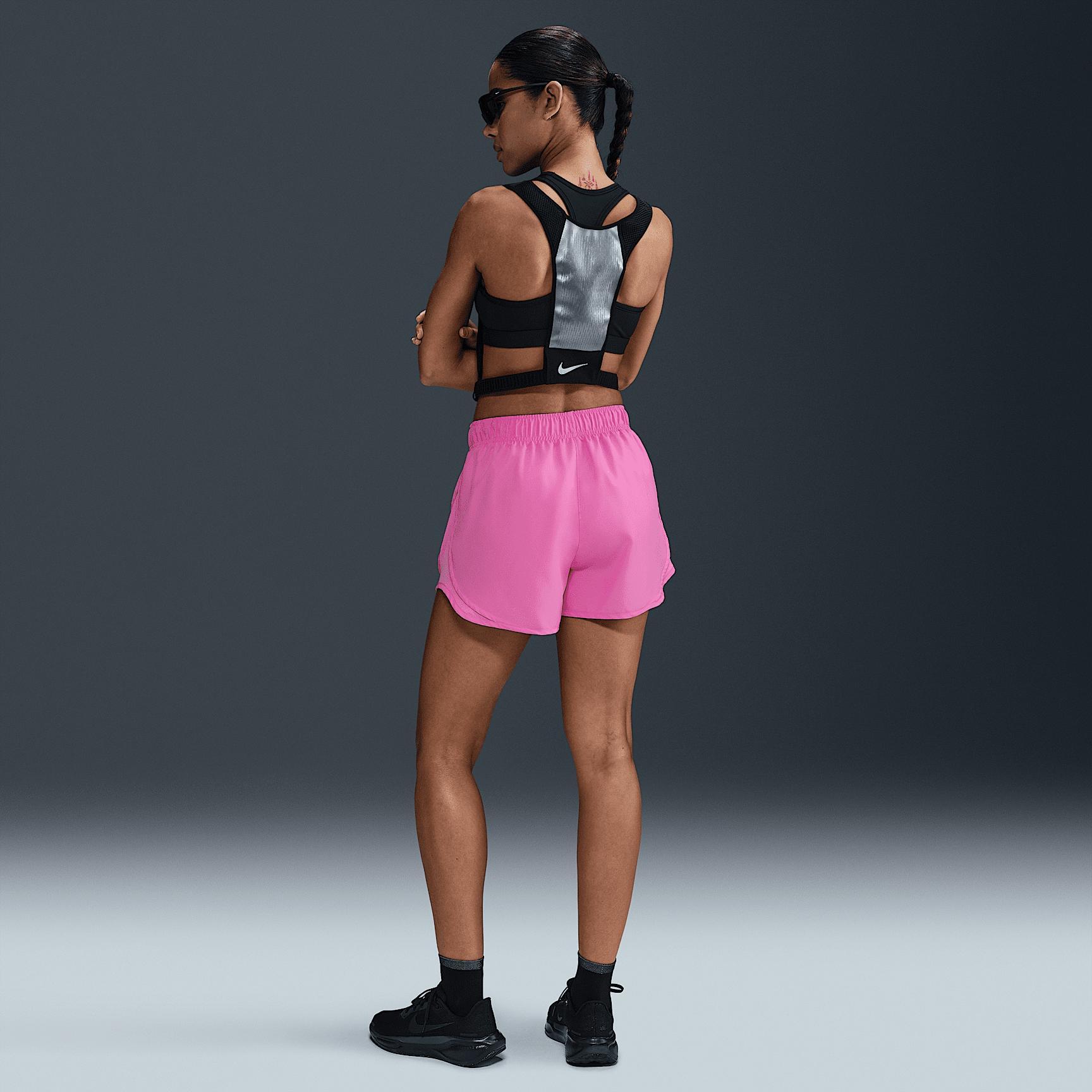 Nike Women's Tempo Dri-FIT Mid-Rise Brief-Lined Running Shorts Product Image