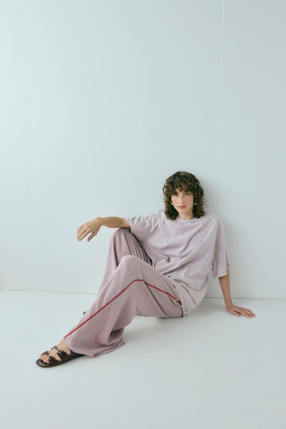 Moonscapes Pants Mauve Product Image