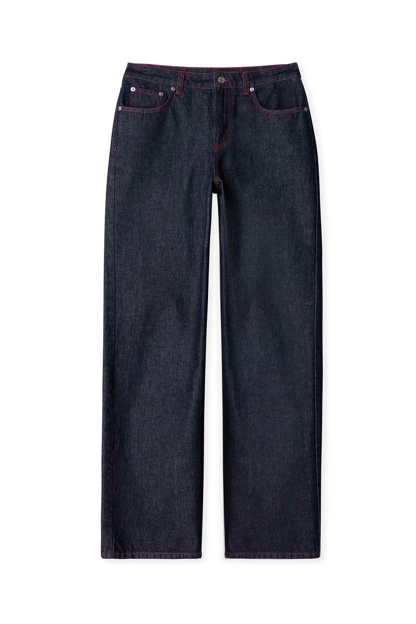 Straight Mid Waist Jeans Product Image