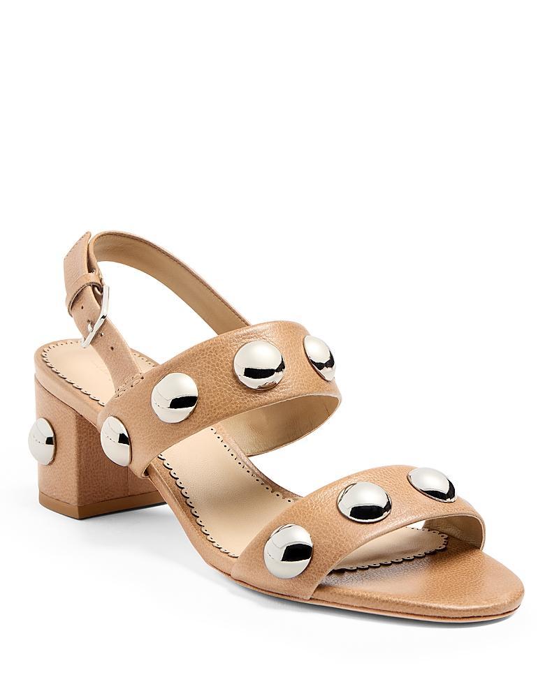 Cinq a Sept Womens Gemma Studded Block Heel Sandals Product Image