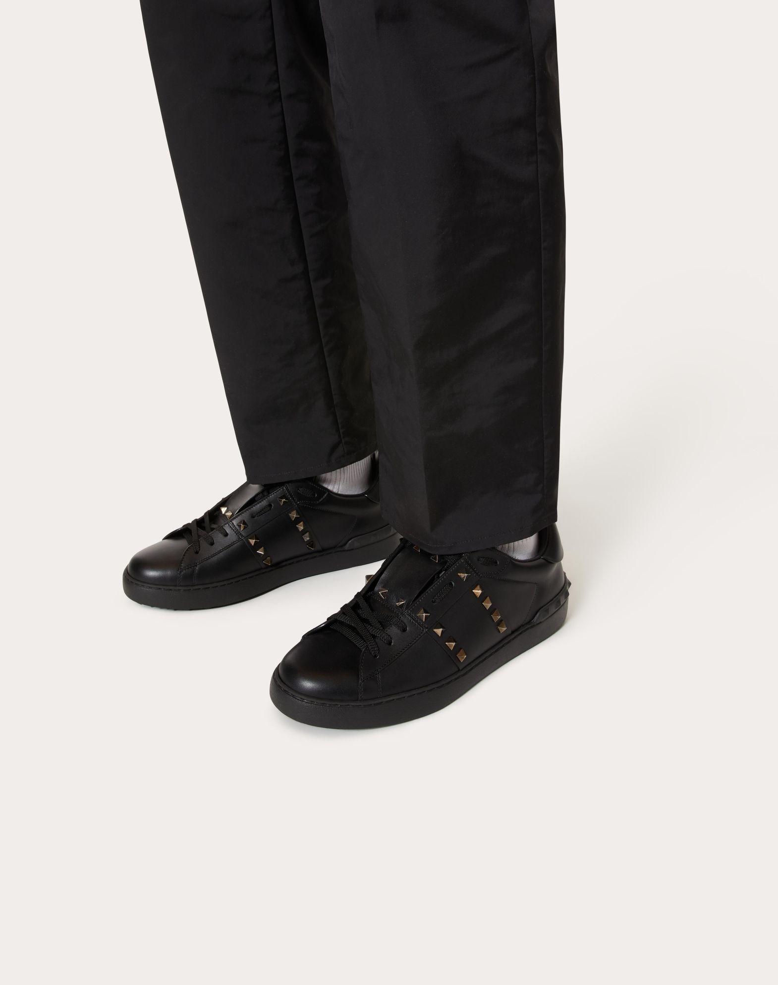 ROCKSTUD UNTITLED SNEAKER IN CALFSKIN LEATHER Product Image