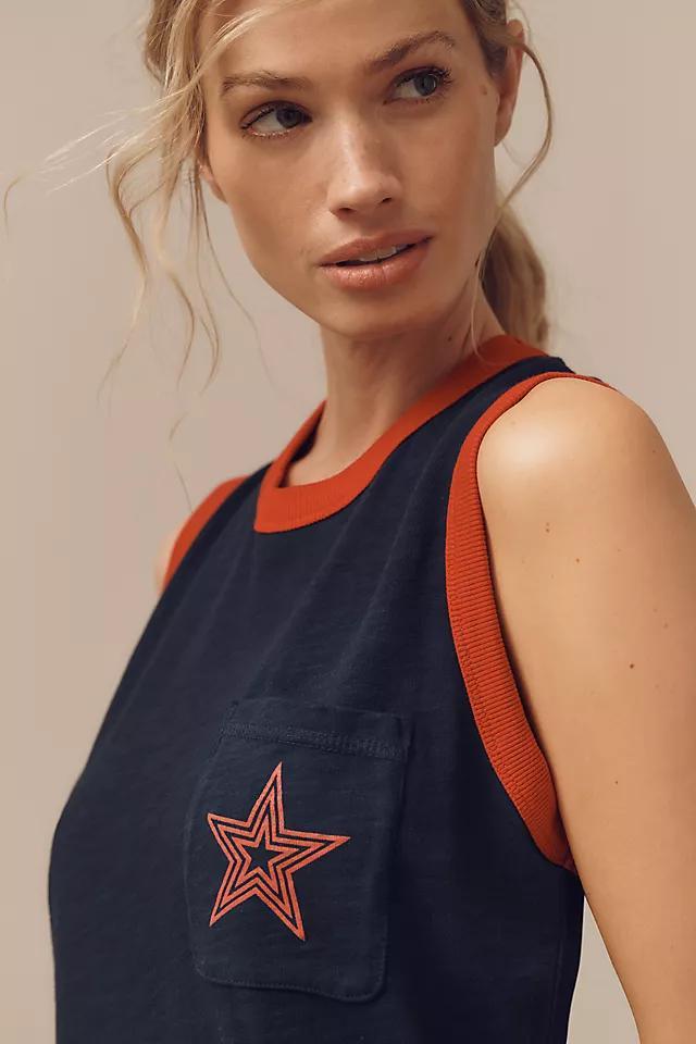 Sundry Jersey Graphic Midi Tank Dress Product Image
