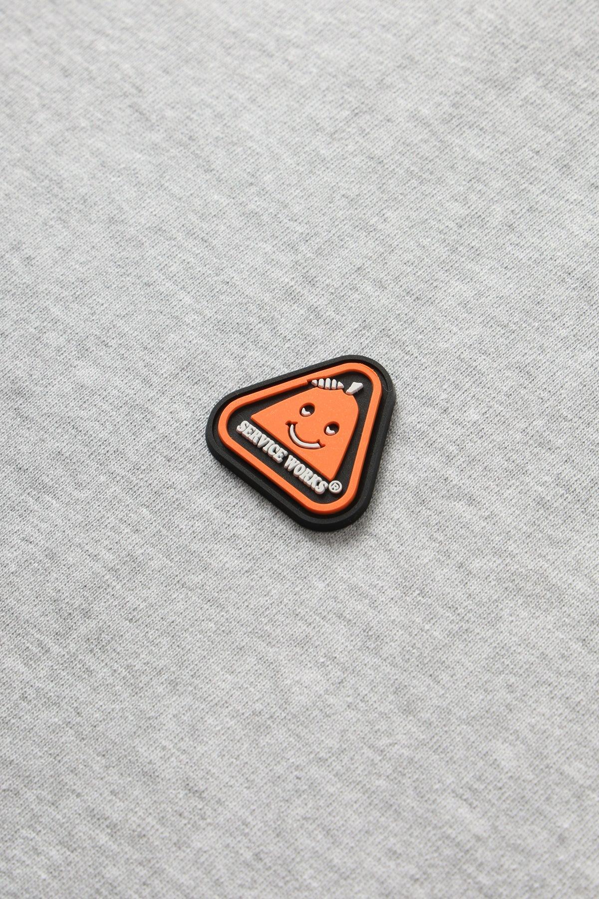 Service Works - Sticker Tee - Heather Grey Product Image