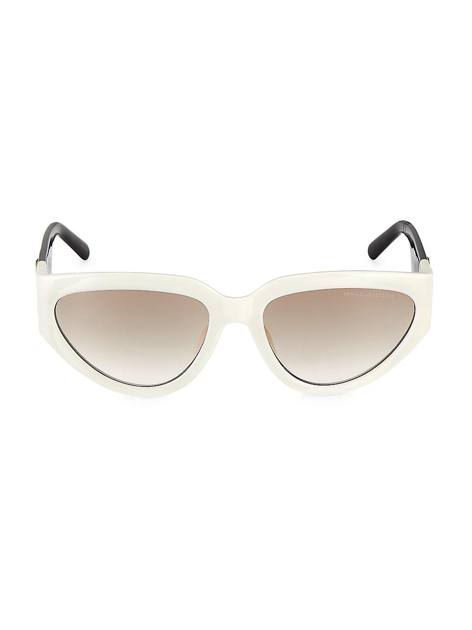 J Marc Logo Plastic Cat-Eye Sunglasses Product Image