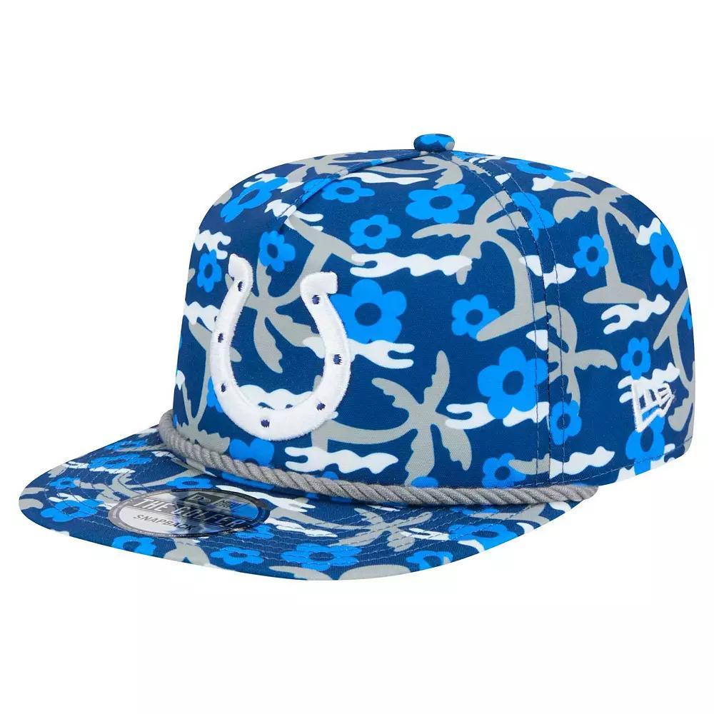 Mens New Era Royal Indianapolis Colts Wakey Wakey Golfer Snapback Hat Product Image