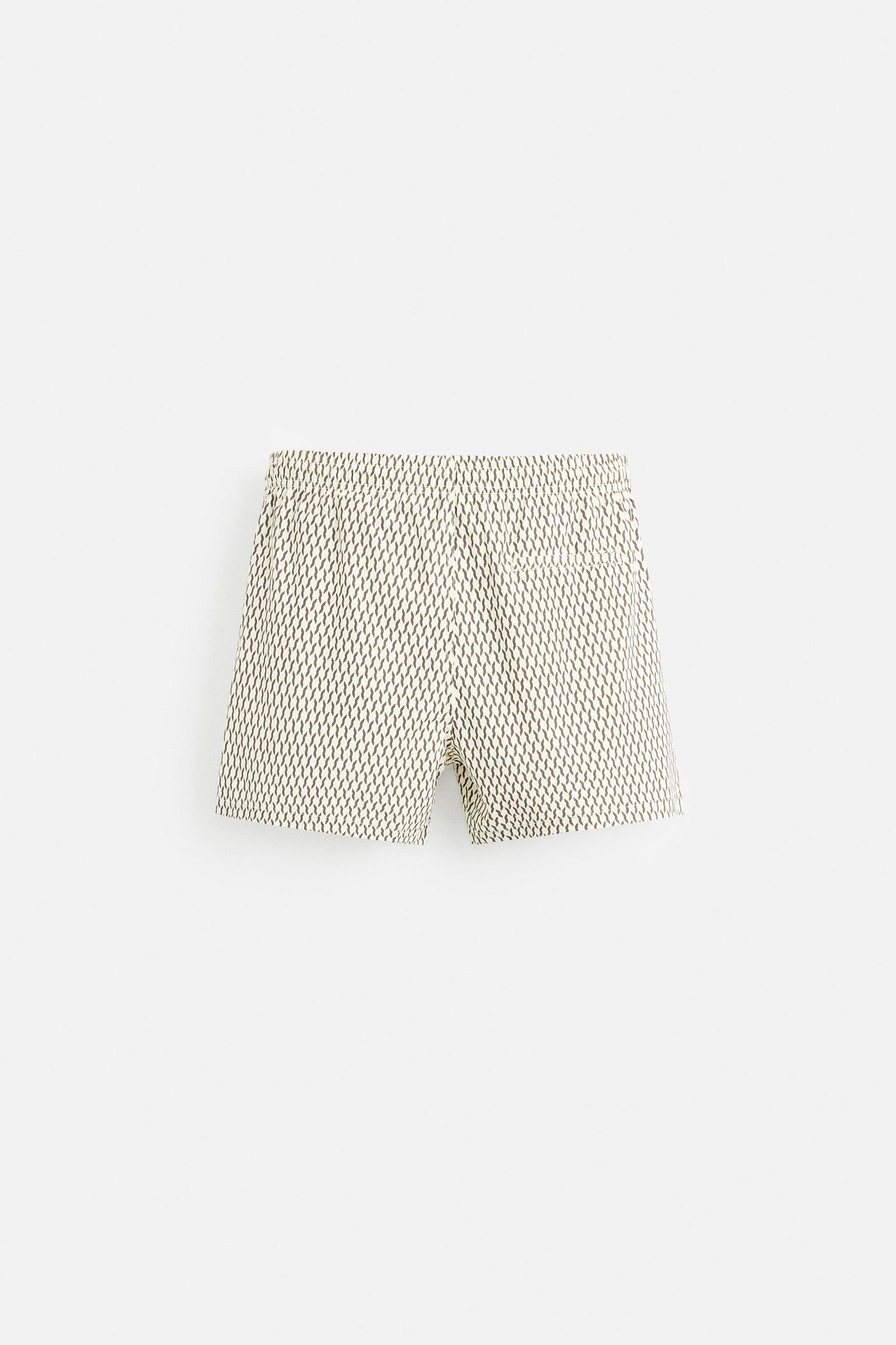 GEOMETRIC PRINT MEDIUM SWIMSUIT Product Image