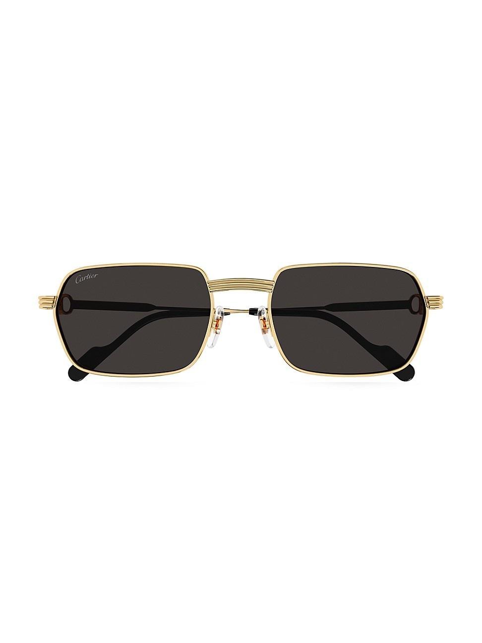 Mens Premire de Cartier 56MM Square Sunglasses Product Image