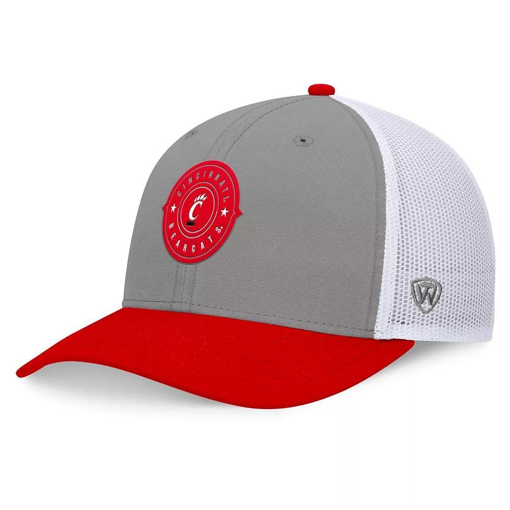Men's Top of the World Gray/Green Michigan State Spartans Rob Trucker Adjustable Hat, Grey Product Image