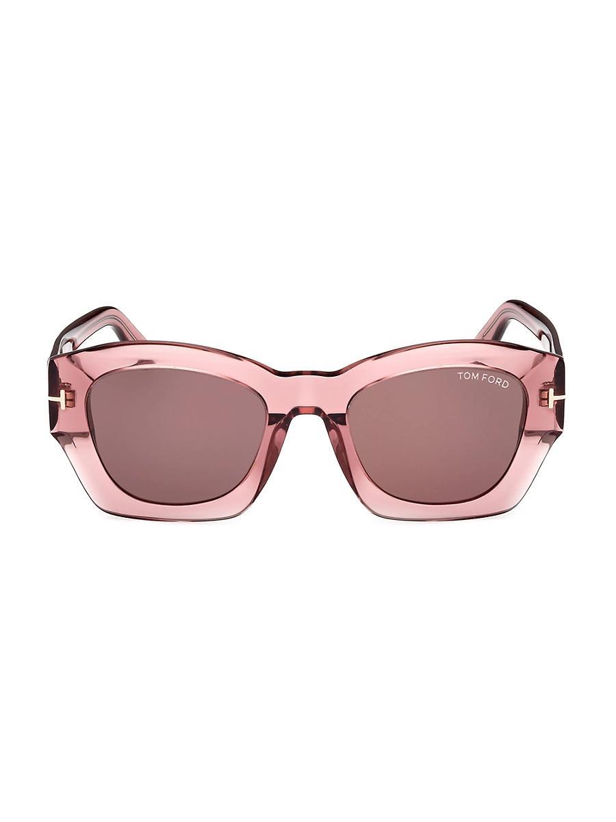 Tom Ford Geometric Sunglasses, 52mm Product Image