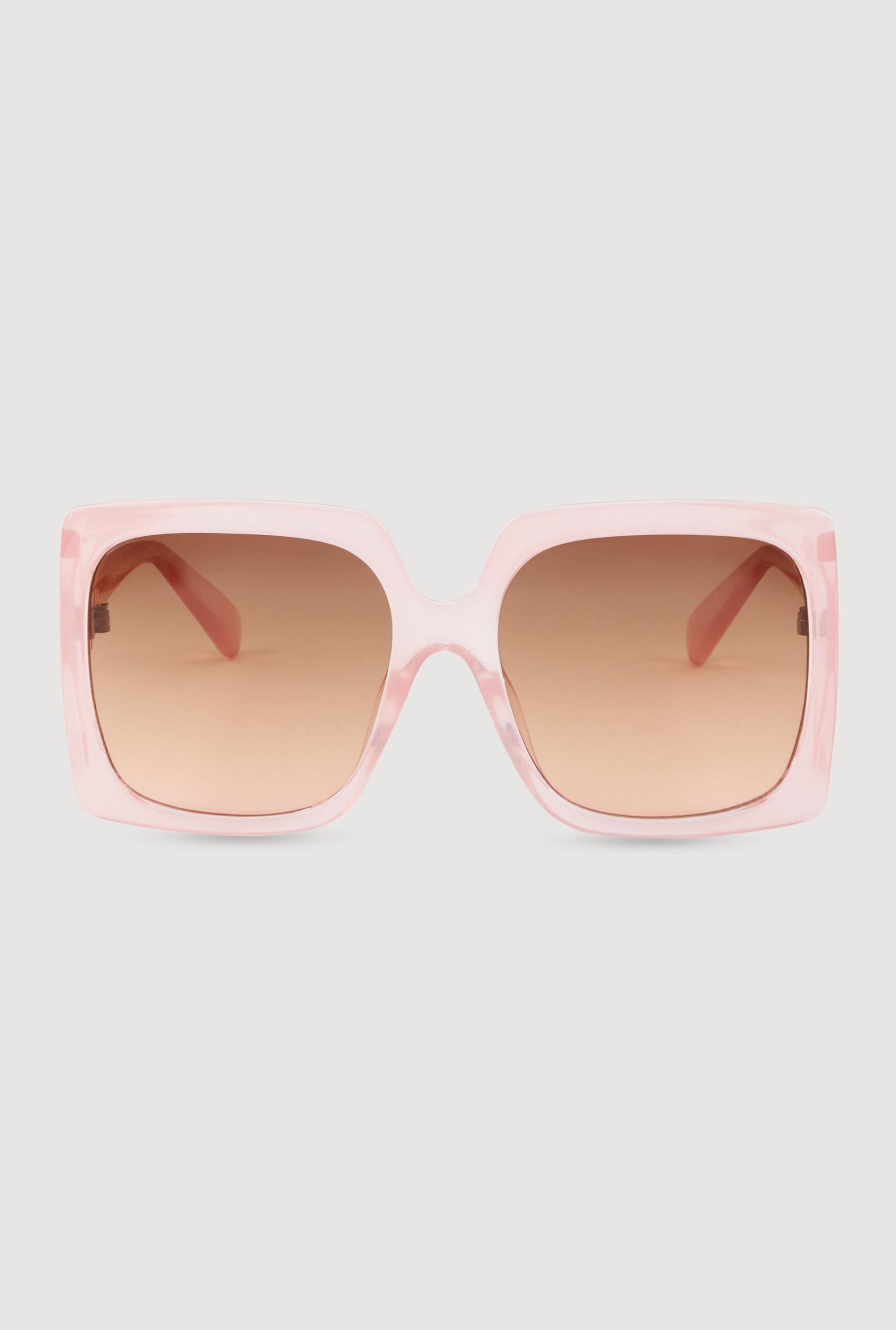 Side Cutout Ombre Lens Sunglasses Female Product Image
