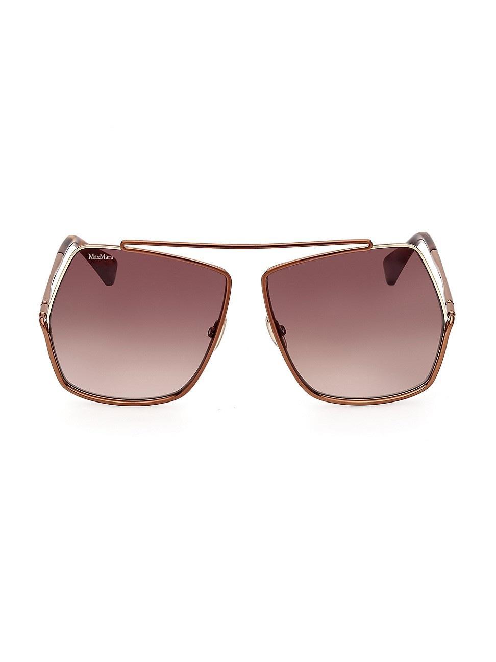 Womens Elsa 64MM Geometric Sunglasses Product Image