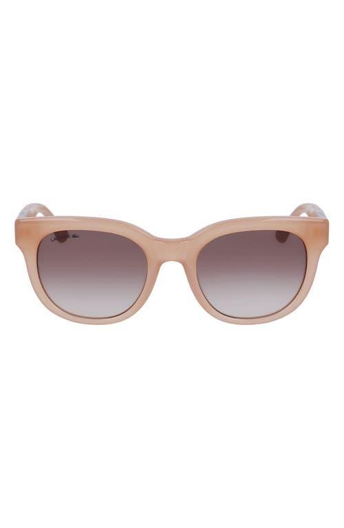 Lacoste Womens L971s 52mm Opaline Rose Oval Sunglasses Product Image