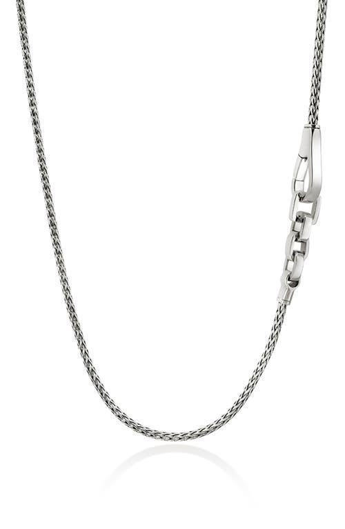 John Hardy Men's Slim Chain Necklace in Silver at Nordstrom, Size 24 Product Image