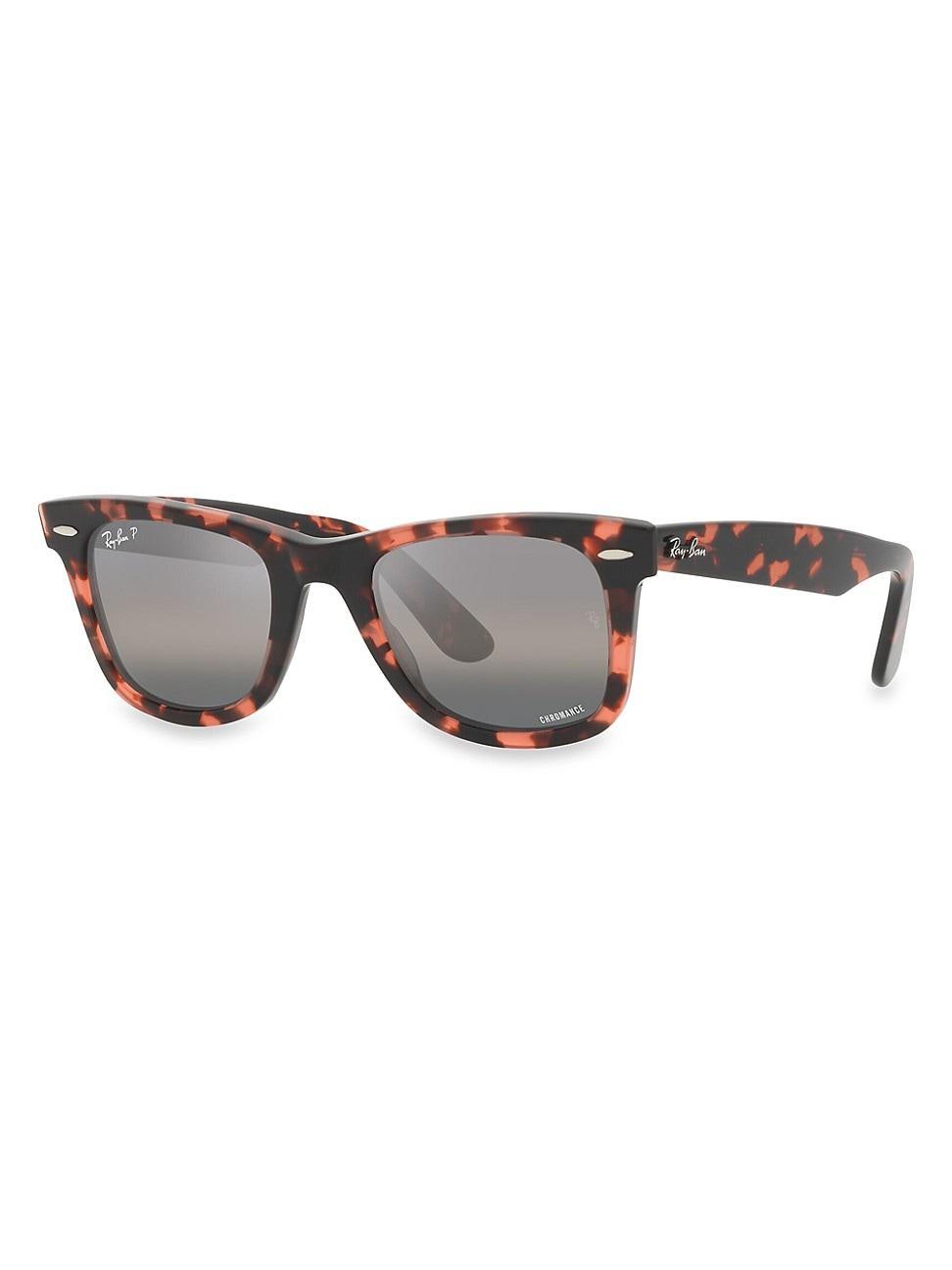 Ray-Ban Original Wayfarer Classic Sunglasses Frame Green Lenses Polarized Product Image