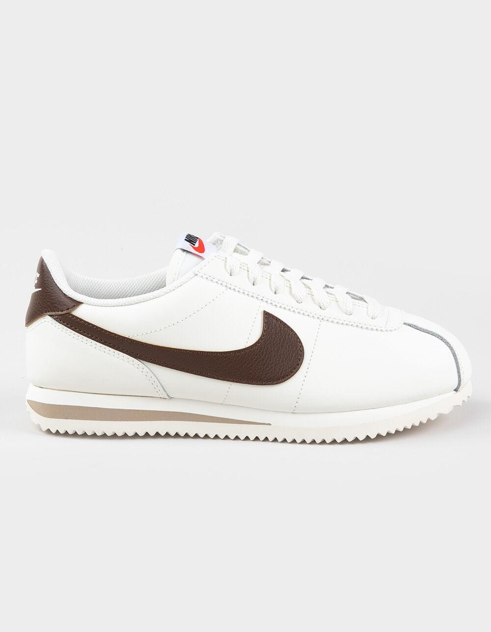 NIKE Cortez Womens Shoes - WHT/BLK Product Image