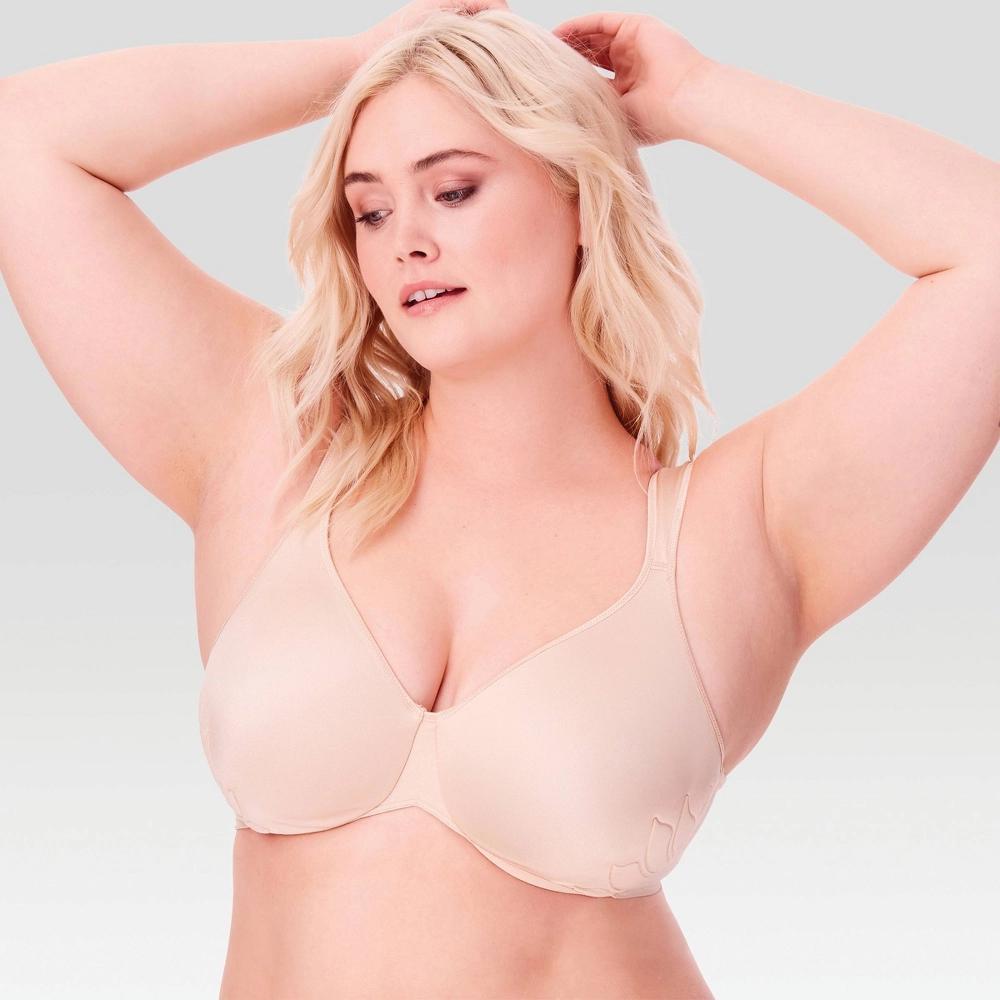 Bali® Live It Up® Full-Figure Seamless Underwire Bra 3353, Women's, Size: 36 D, White Product Image