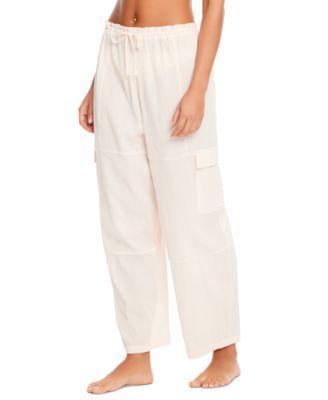 Sanctuary Womens Barrel-Leg Cover-Up Cargo Pants Product Image