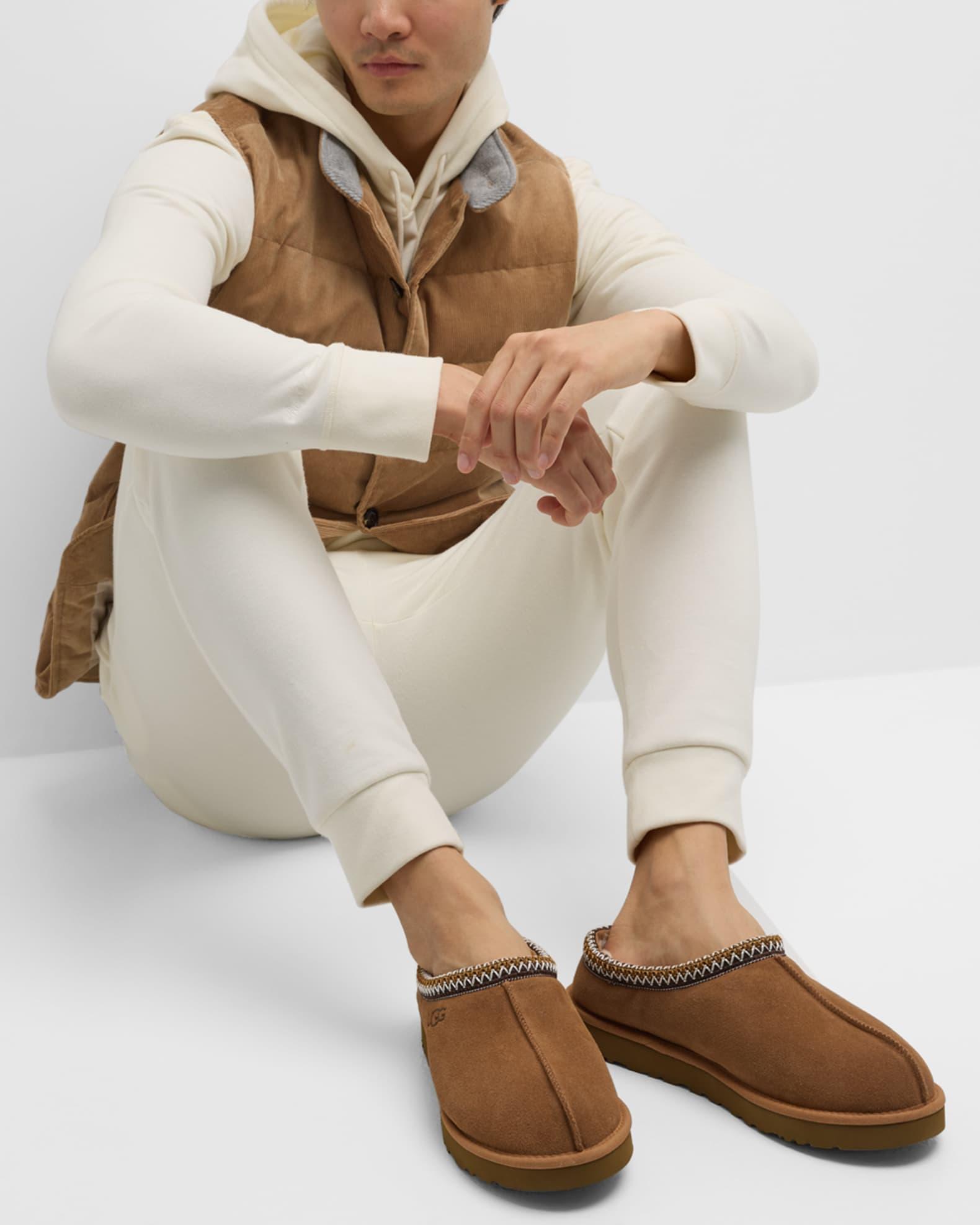Men's Tasman Shearling Suede Mule Slipper Product Image