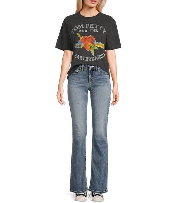 Philcos Tom Petty Heart Graphic Short Sleeve Crewneck T-Shirt Product Image