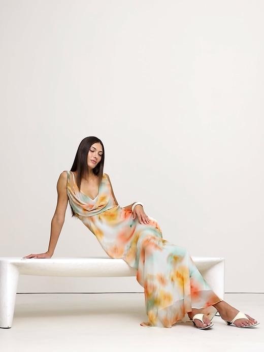 Twisted Shoulder Maxi Dress Product Image