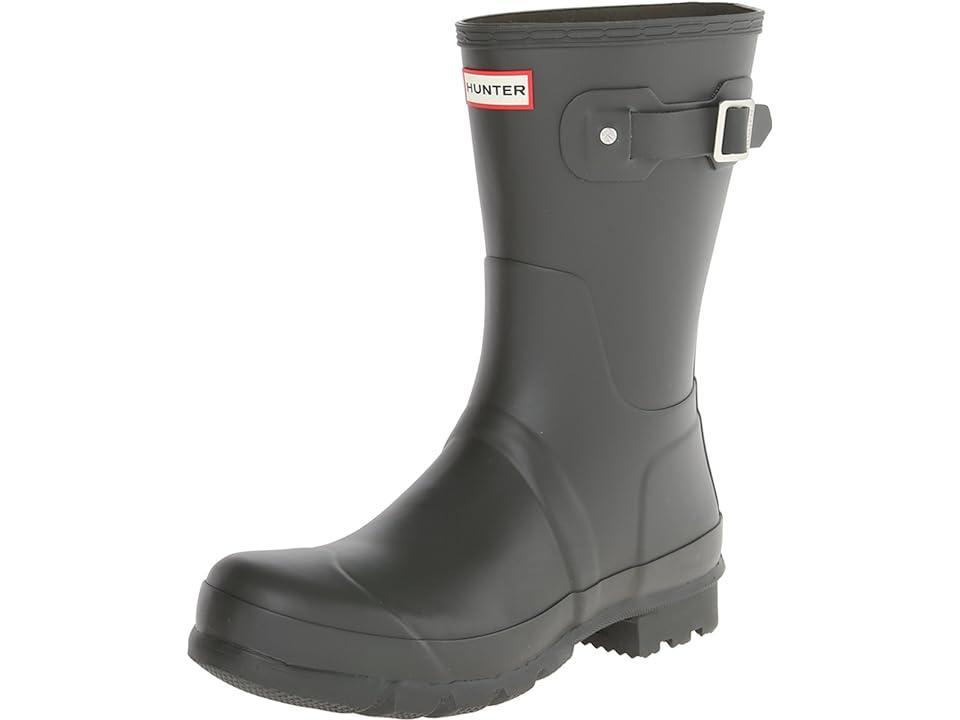 Hunter Original Short Rain Boots (Dark ) Men's Rain Boots Product Image