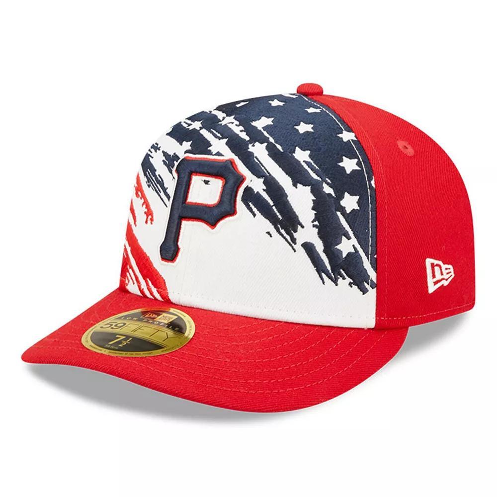 Men's New Era Red San Francisco Giants 2022 4th of July Low Profile 59FIFTY Fitted Hat, Size: 7 3/4 Product Image