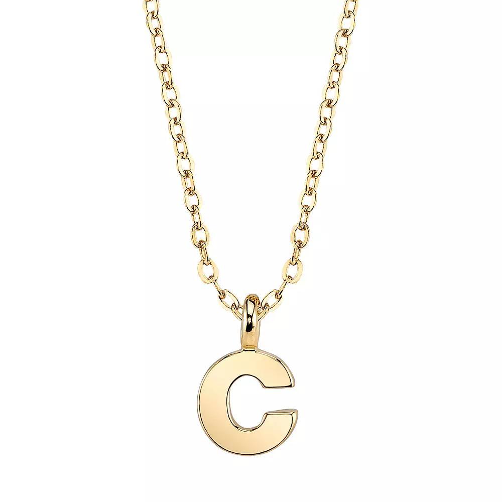 1928 Initial Pendant Necklace, Womens Product Image