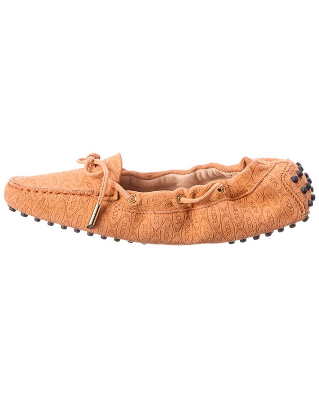 TOD'S Tods Alber Elbaz Suede Loafer In Pink Product Image