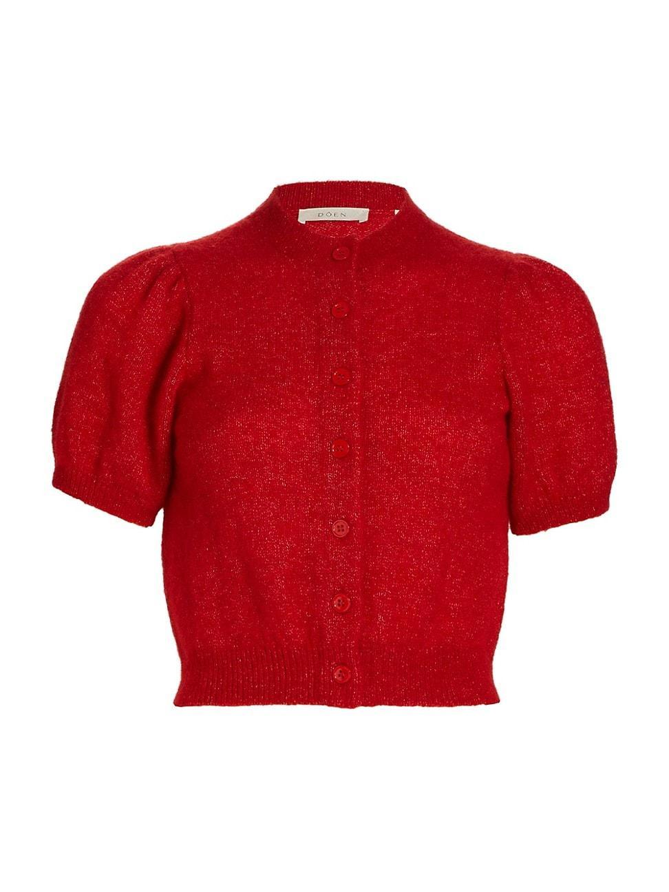 Womens Anisa Crop Cardigan Product Image