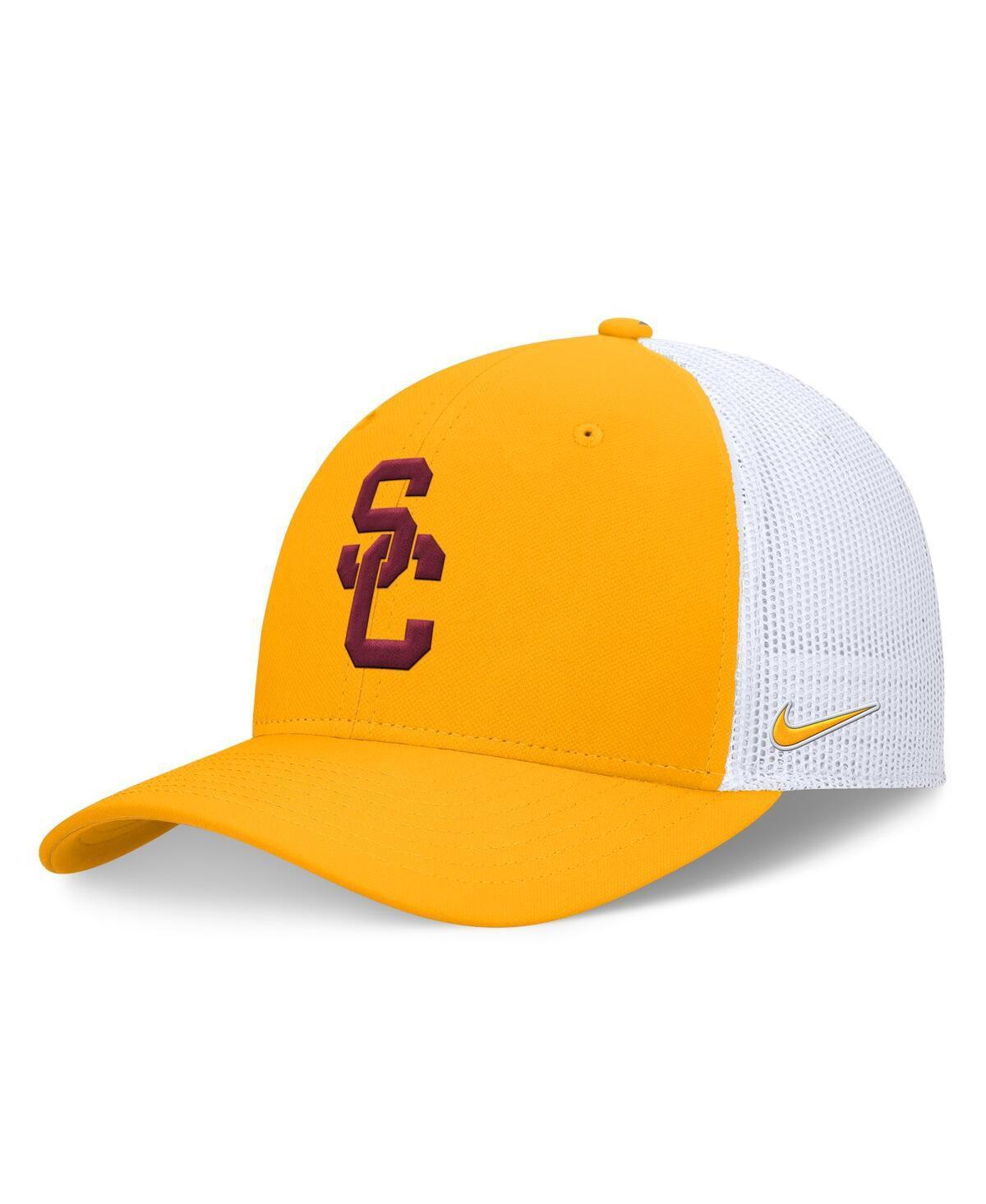 Men's Nike Gold USC Trojans On-Field Rise Futura Performance Flex Hat, Size: Small/Medium Product Image