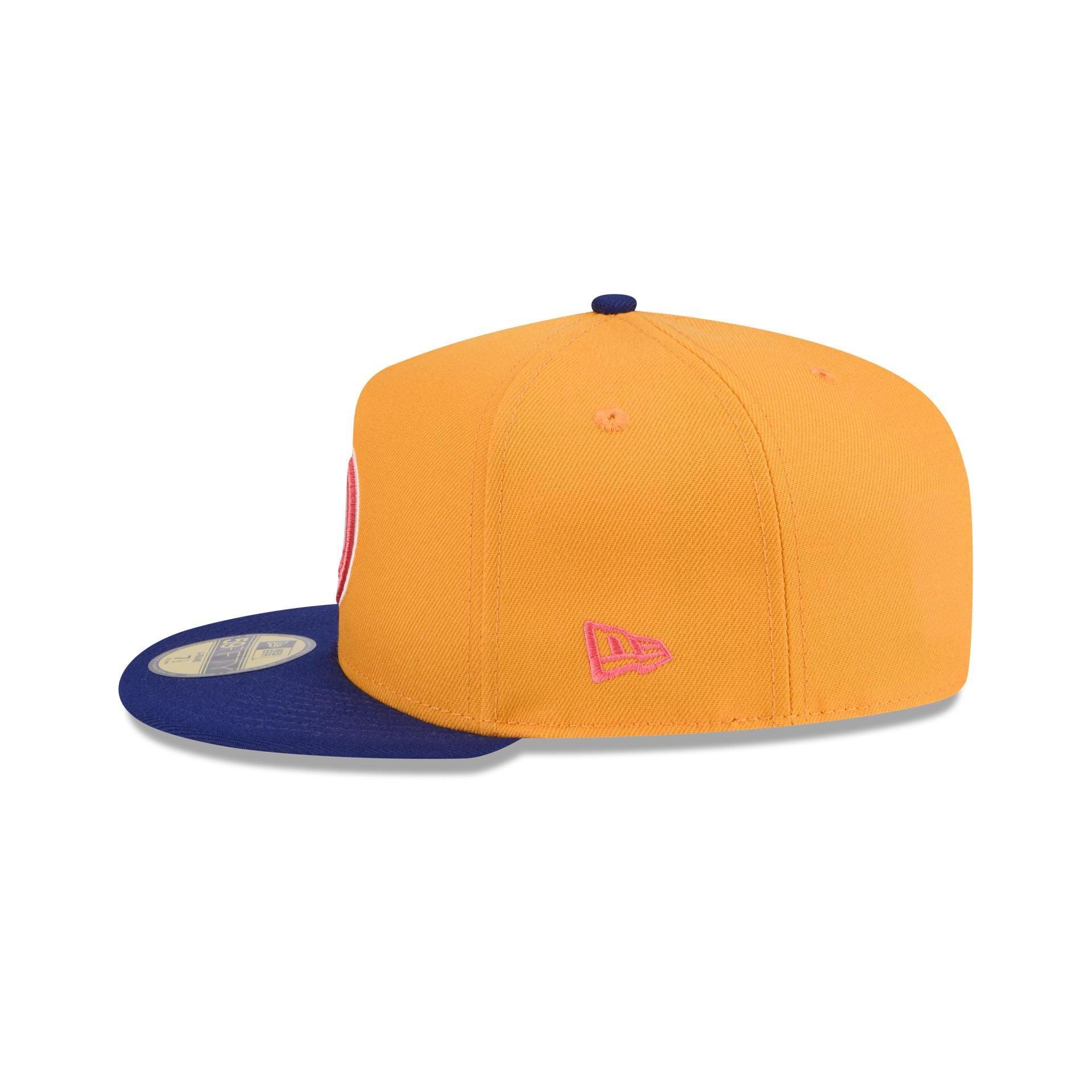 Los Angeles Dodgers Gold 59FIFTY A-Frame Fitted Hat Male Product Image