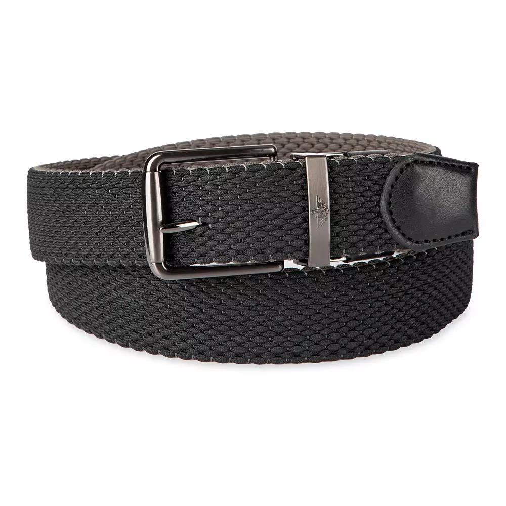 Mens Dockers 2-in-1 Reversible Stretch Braided Web Belt Product Image