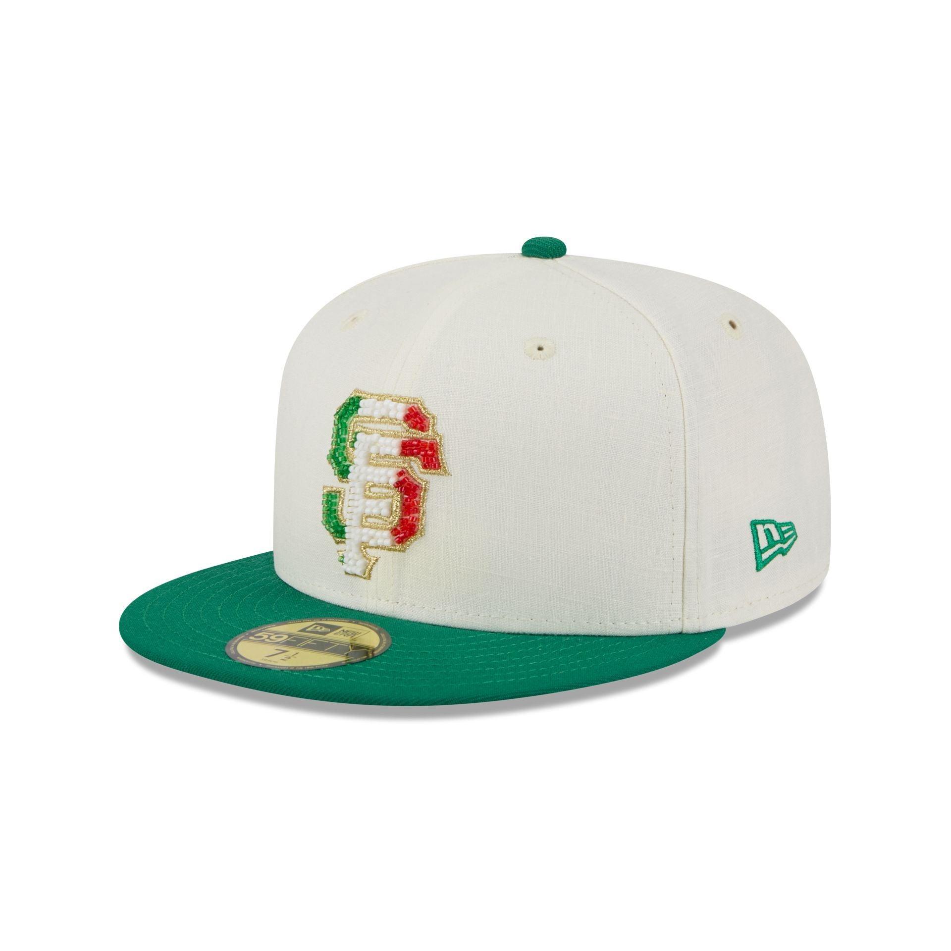 San Francisco Giants Beaded Linen 59FIFTY Fitted Hat Male Product Image