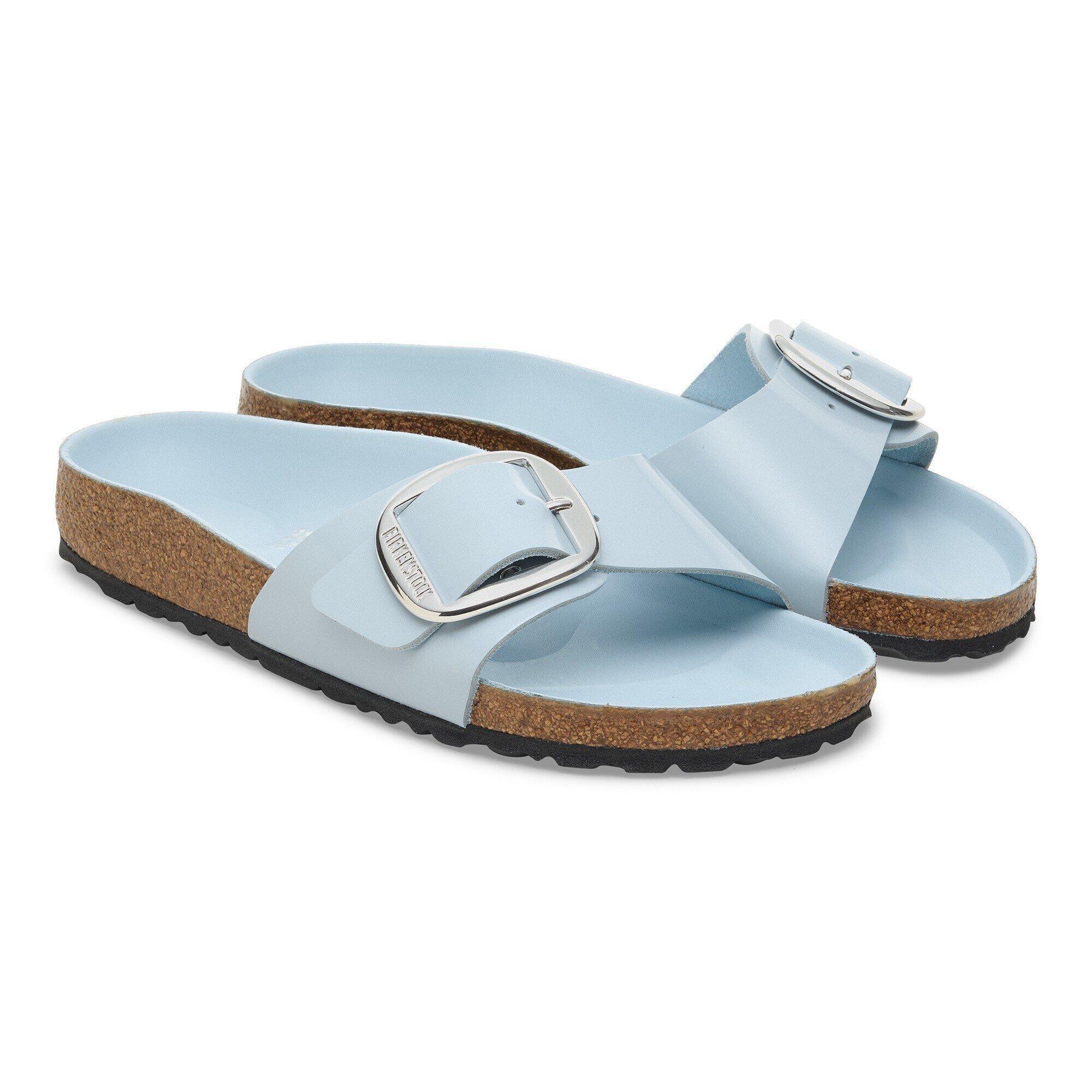 Madrid Big Buckle Natural Leather Patent Product Image