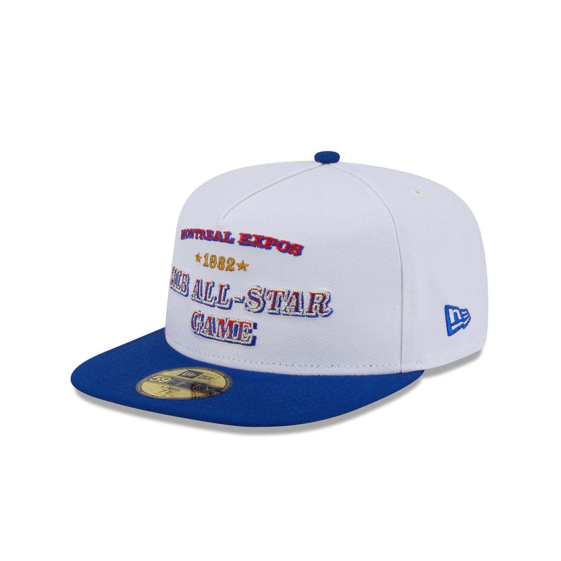 Montreal Expos Summer Derby White 59FIFTY A-Frame Fitted Hat Male Product Image