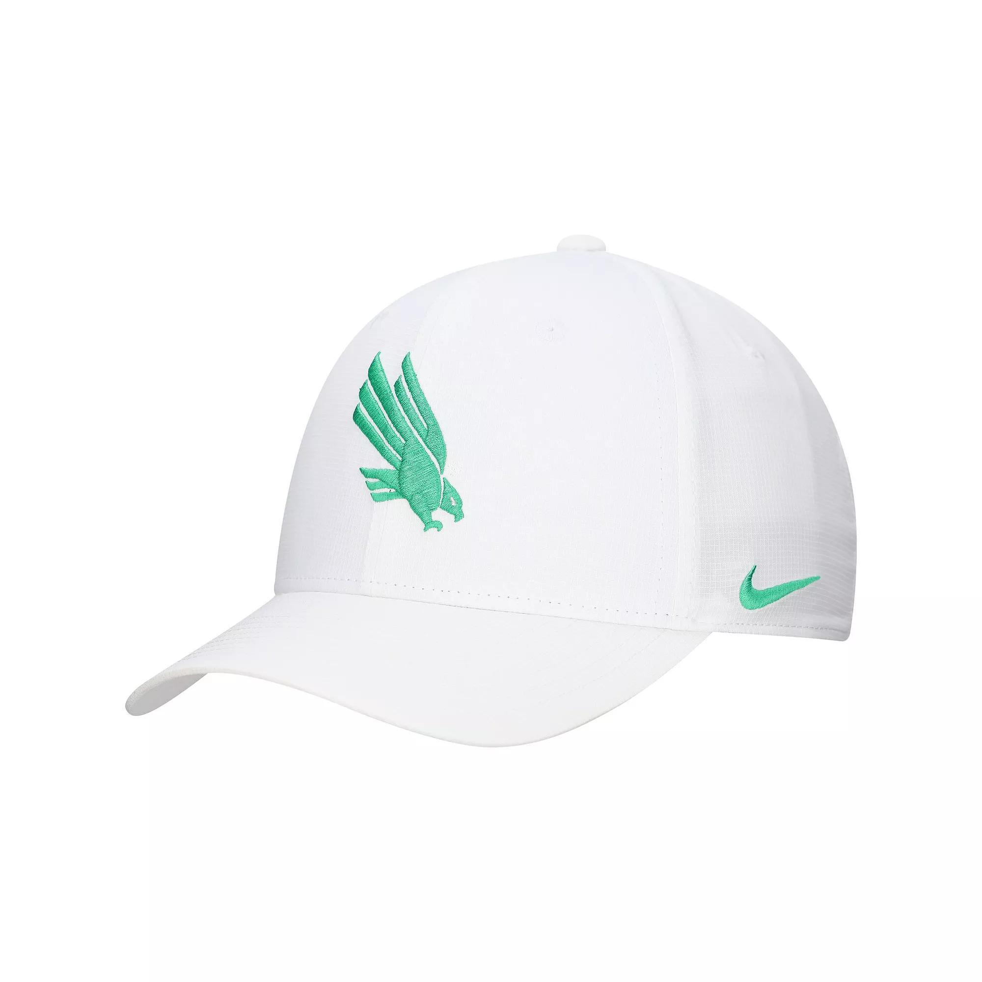 Mens Nike White North Texas Mean Green 2024 Sideline Club Adjustable Hat Product Image