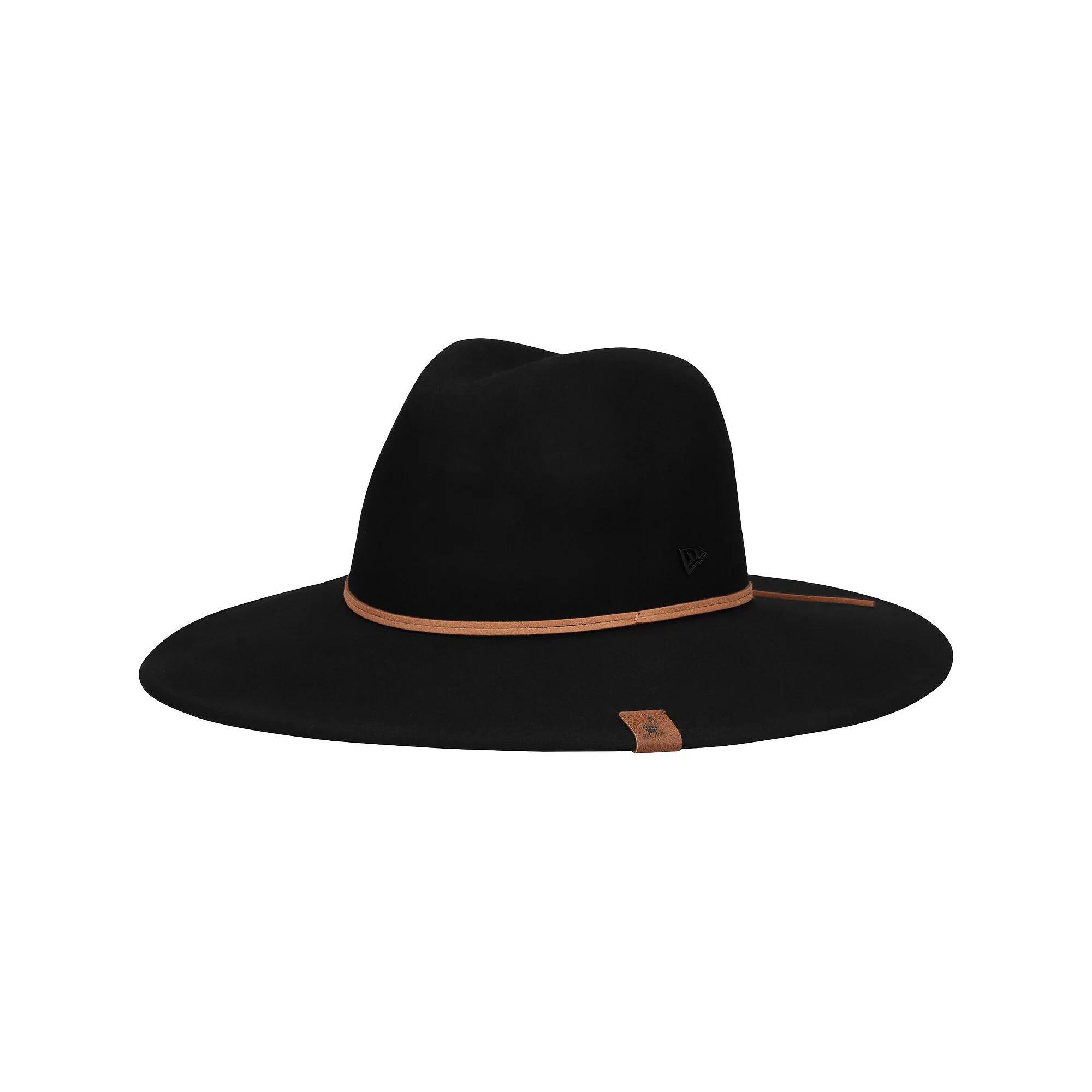 Women's New Era Black Cleveland Browns Willow Wide Brim Fedora Product Image